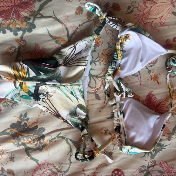 Other - Floral Bikini Set with Tropical Print